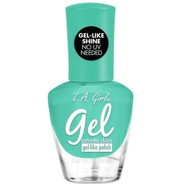 Long-lasting nail gloss-LA Girl Flaunt Gel Extreme Shine Polish