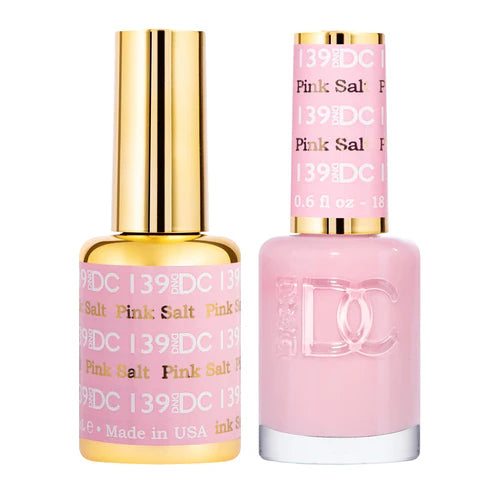 Travel-size nail holder-DND DC Duo - Pink Soft - 139