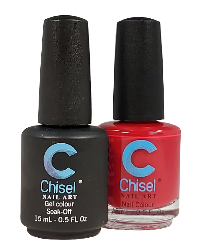 Scented nail varnish-CHISEL DUO GEL & LACQUER COMBO- 04