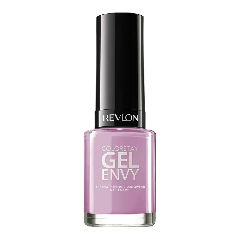 Glitter nail polish finish-Revlon ColorStay Gel Envy 11.7ml 418 MAUVE BABY