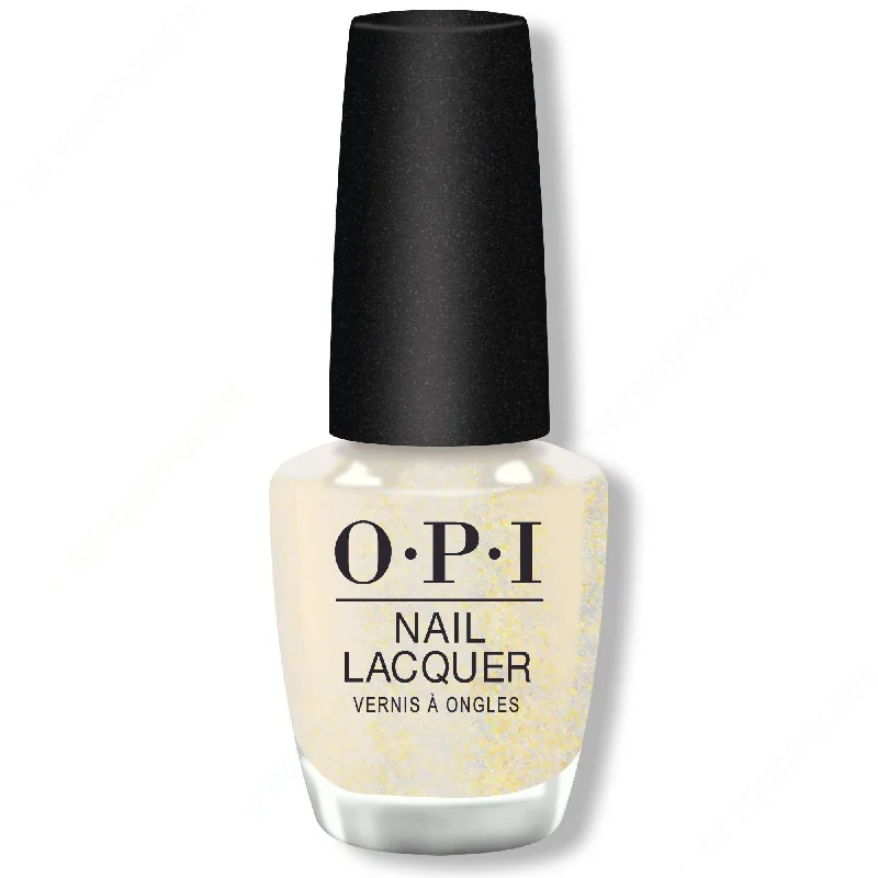 Holographic nail gel-OPI Nail Lacquer - Gliterally Shimmer 0.5 oz - #NLS021