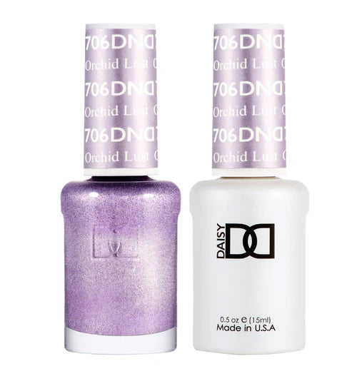 Metallic nail art accents-DND Duo - Orchid Lust - 706