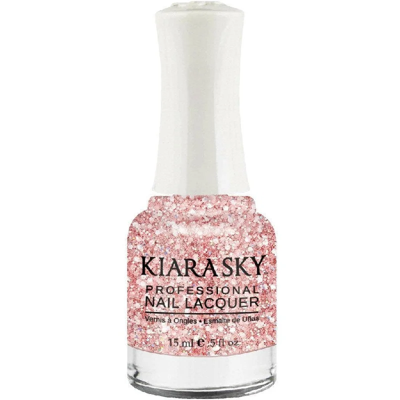 Strong nail glue-Kiara Sky - Pinking of Sparkle 0.5 oz - #N496