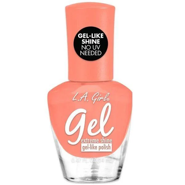 Holographic nail gel polish-LA Girl Good Vibes Gel Extreme Shine Polish