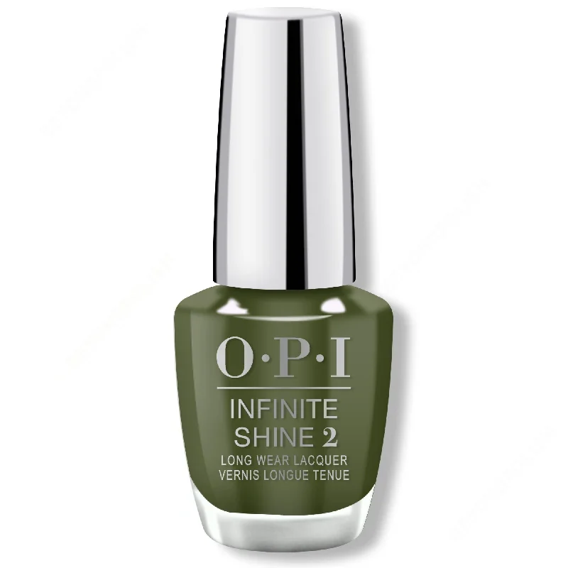 Glitter nail art stickers-OPI Infinite Shine - Olive for Green - #ISL64