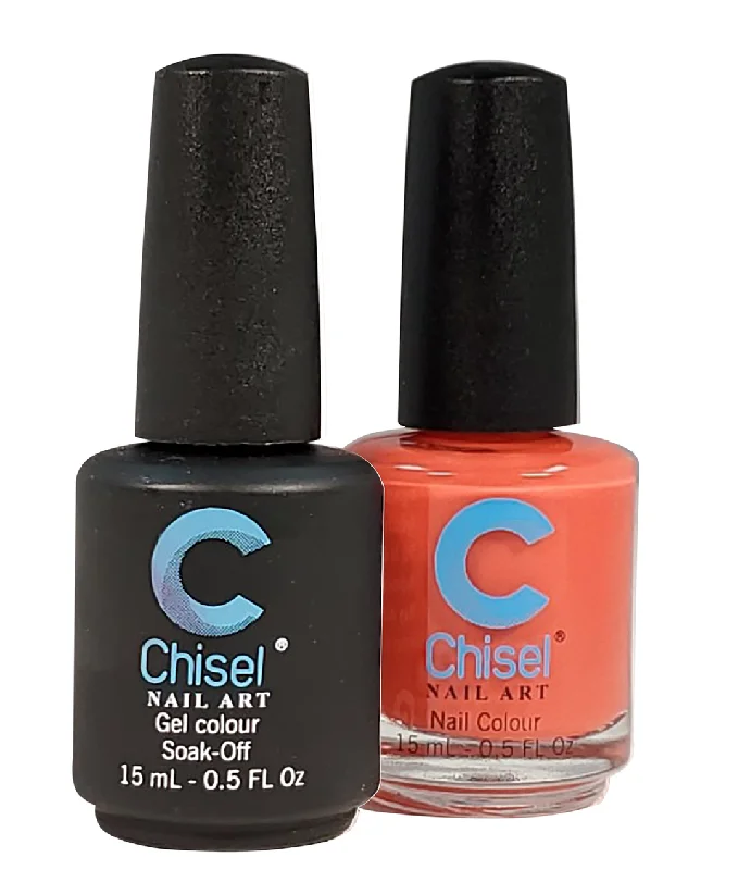 Quick-set nail top coat-CHISEL DUO GEL & LACQUER COMBO- 48