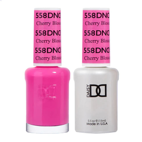 Smooth nail gel topper-DND Duo - Cherry Blossom - 558