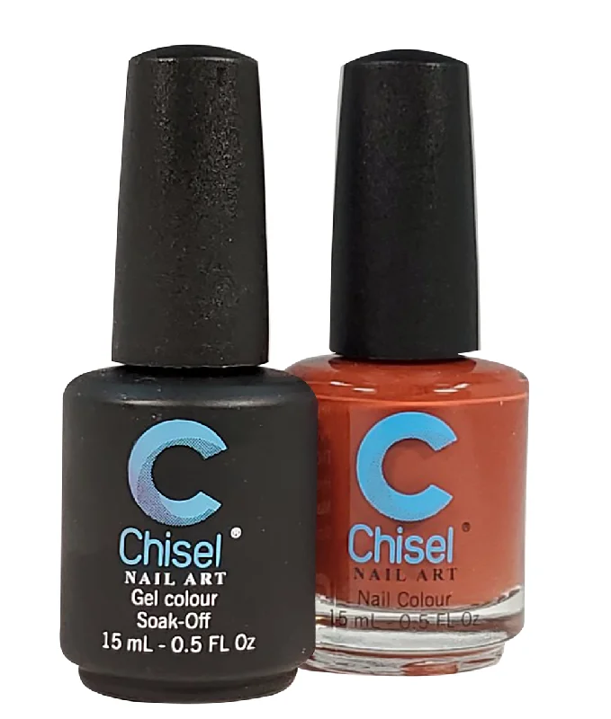 Shiny nail varnish top coat-CHISEL DUO GEL & LACQUER COMBO- 07