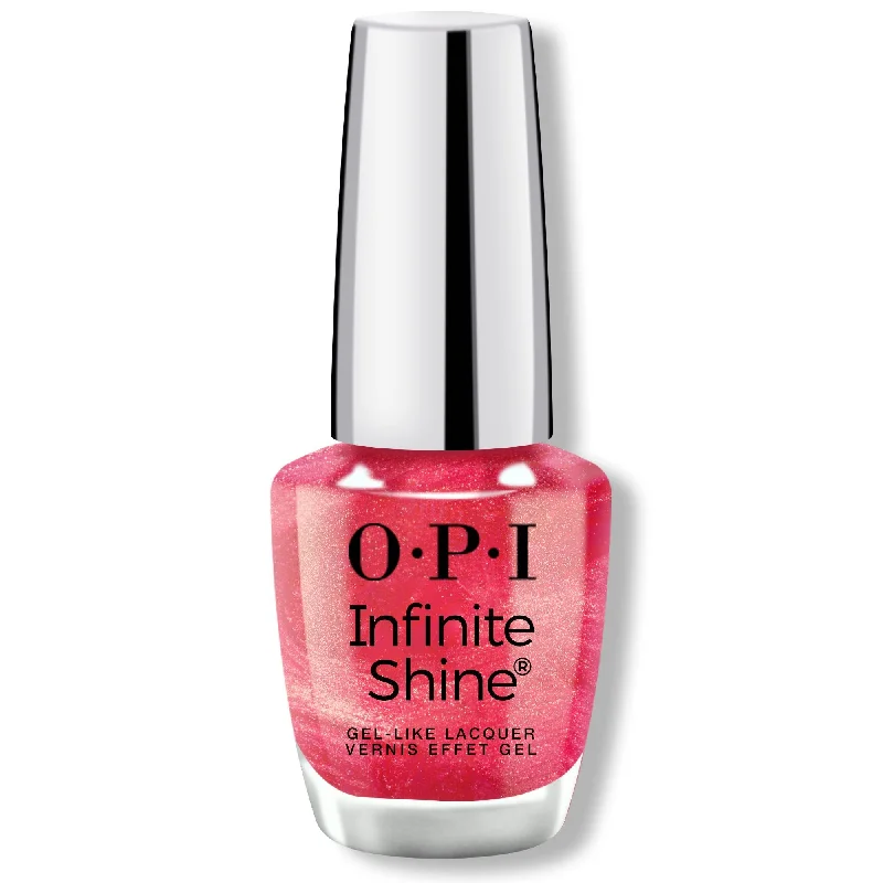 Pastel nail polish colors-OPI Infinite Shine - Good Redputation - #ISL100