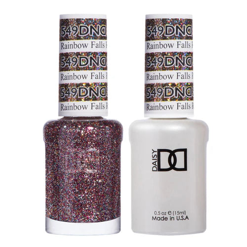 Breathable nail varnish-DND Duo - Rainbow Falls, Hi - 549