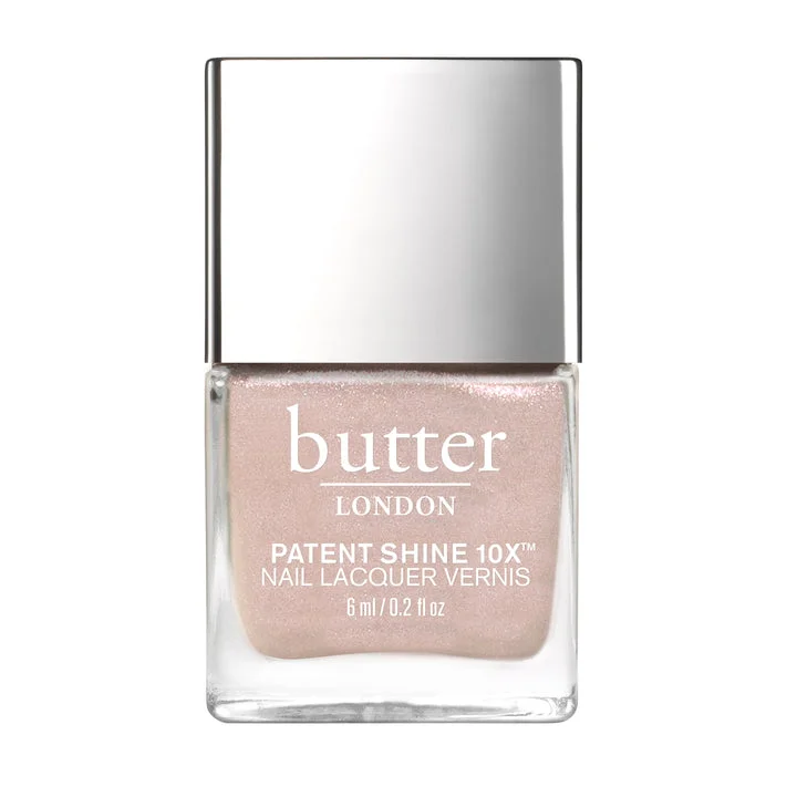 Fast-dry nail glue-butter LONDON - Patent Shine - Sassy Lassie Mini - 10X Nail Lacquer