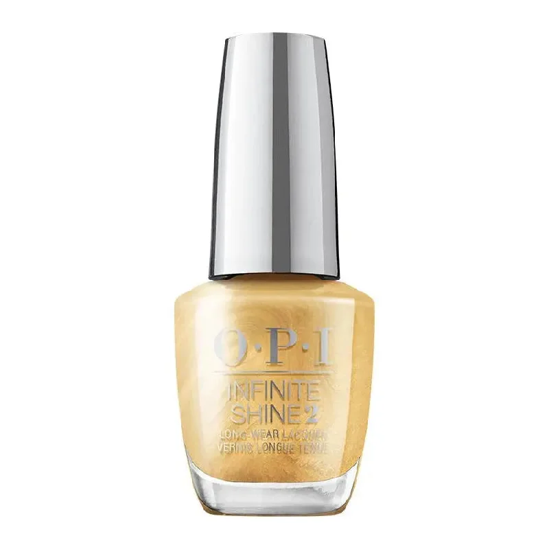 Flexible nail adhesive-OPI Infinite Shine This Gold Sleighs Me