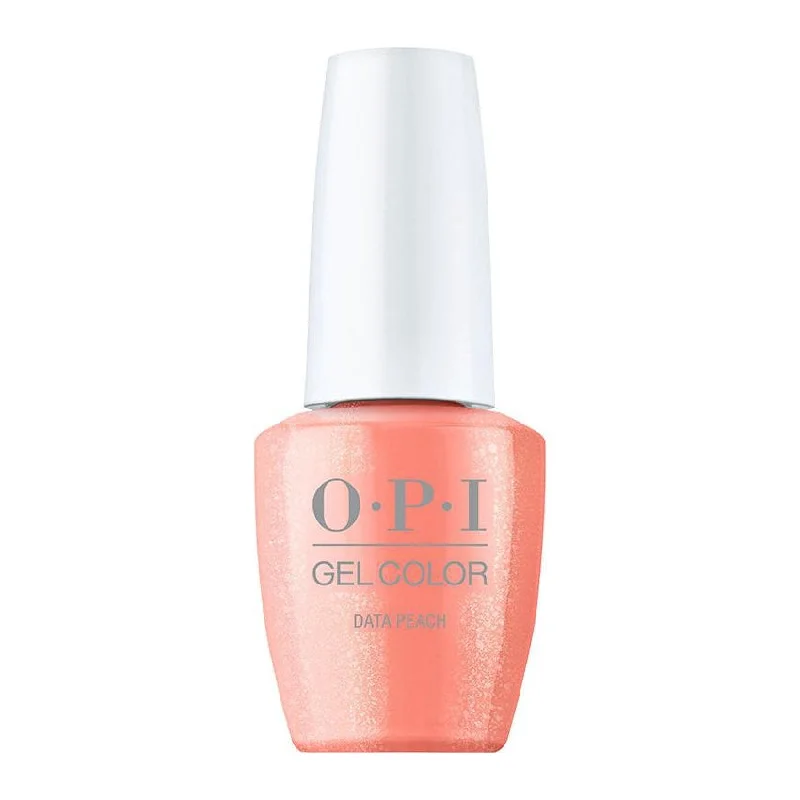 Salon-grade nail dip-OPI GelColor Me Myself & OPI Collection Data Peach