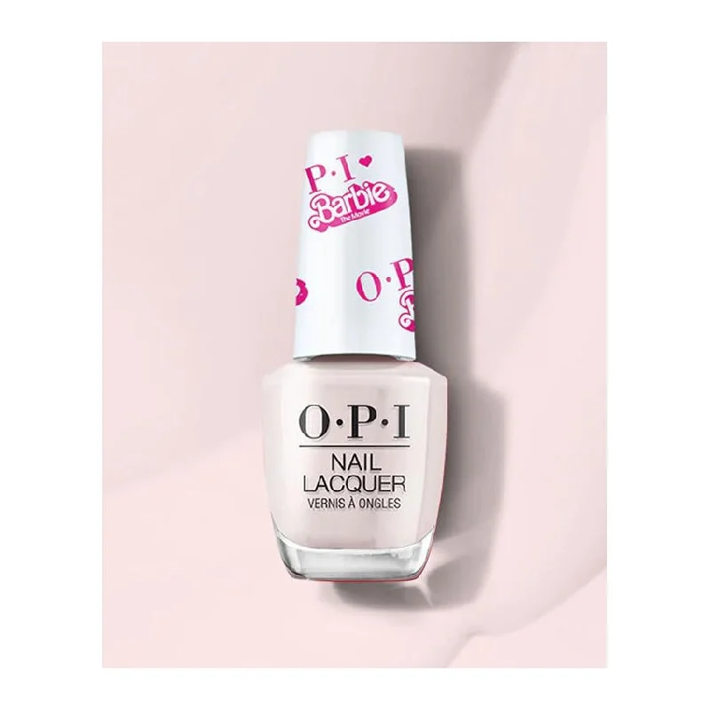 Metallic nail polish shades-OPI Heart BARBIE Collection Nail Lacquer Bon Voyage To Reality!