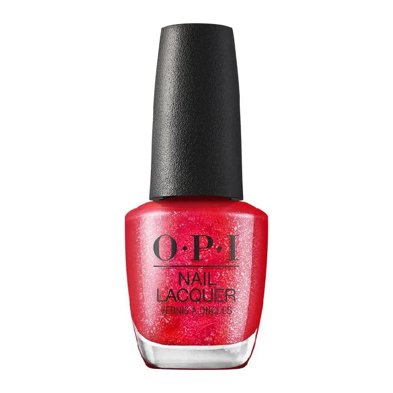 Compact nail holder-OPI Nail Lacquer Jewel Be Bold Collection Rhinestone Red-Y