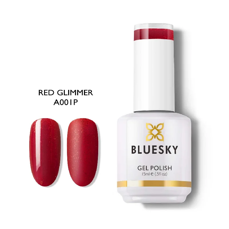 Moisturizing nail cream-Pro | RED GLIMMER | 15ml Gel Polish