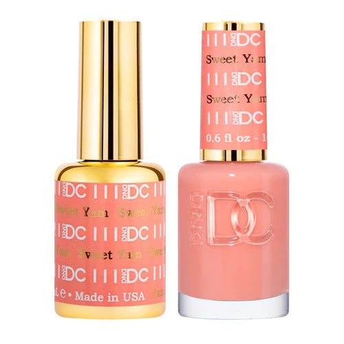 Shiny nail gel sealant-DND DC Duo - Sweet Yam - 111