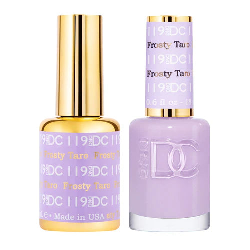 Moisturizing nail cream-DND DC Duo - Frosty Taro - 119