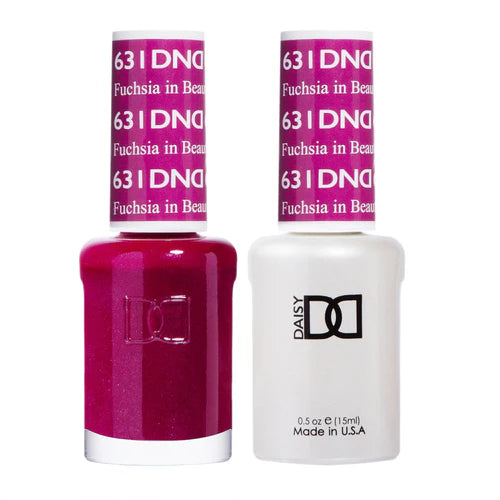 Glossy gel nail polish-DND Duo - Fuschia in the Beauty - 631