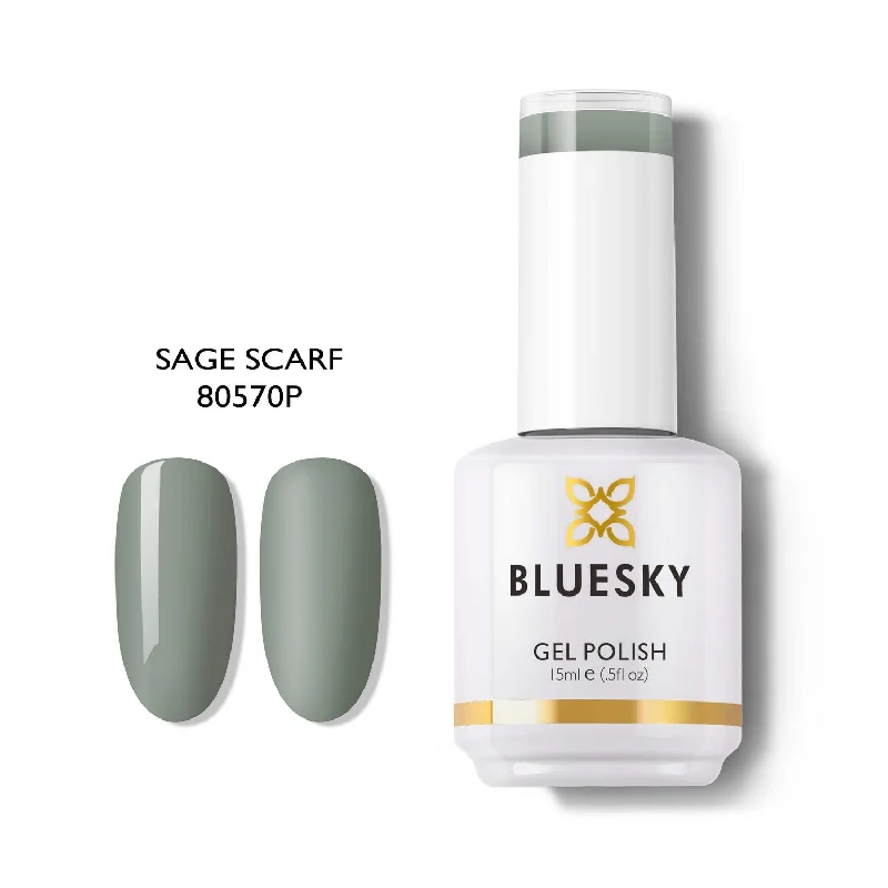 Smooth nail polish top coat-Pro | SAGE SCARF | 15ml Gel Polish