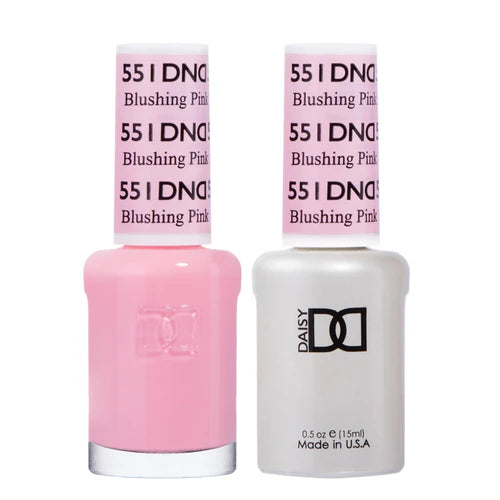 UV-cured nail polish-DND Duo - Blushing Pink - 551