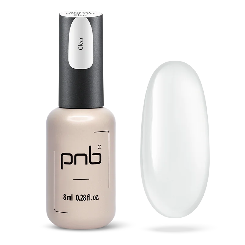 Multi-tone nail gel shades-PNB UV/LED Revital Fiber Base, Clear, HEMA FREE