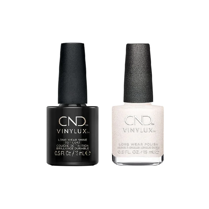 Fast-acting nail adhesive-CND - Vinylux Topcoat & Winter Warrior 0.5 oz - #479