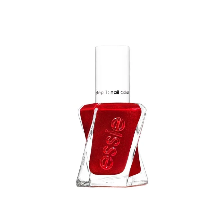 Non-toxic nail polish-Essie Gel Couture Nail Polish 508 Scarlet Starlet