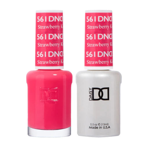 Glittery nail art toppers-DND Duo - Strawberry Kiss - 561