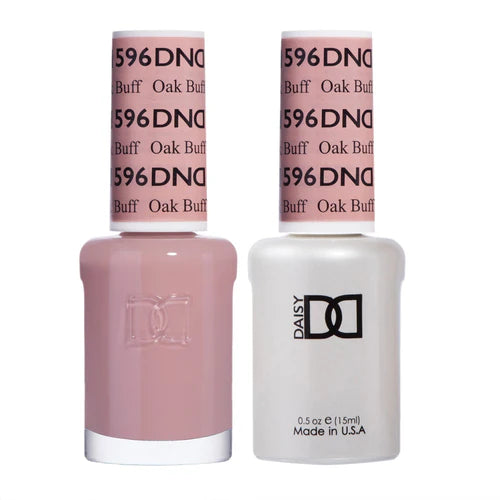 Neon nail gel polish-DND Duo - Oak Buff - 596