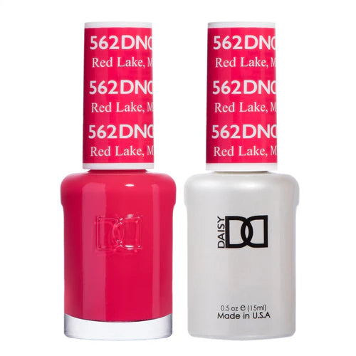 Acetone-free nail remover pads-DND Duo - Red Lake - 562