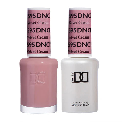 Beginner nail polish kits-DND Duo - Velvet Cream - 595