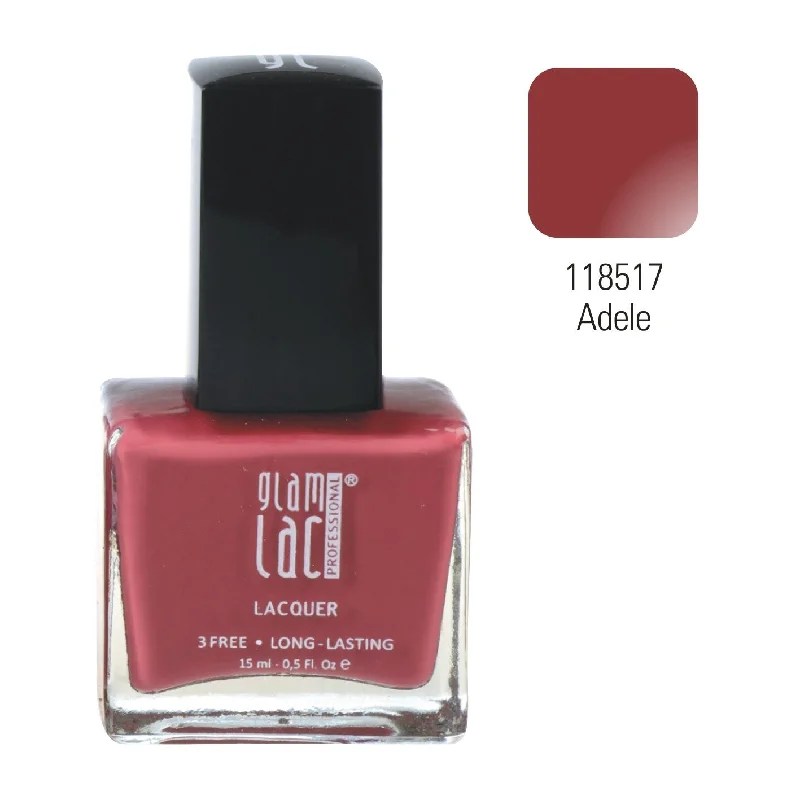 Gel nail polish starter-GlamLac gel effect nail lacquer polish 15 ml, 118517 ADELE