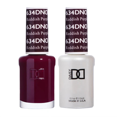 UV-cured nail gel kits-DND Duo - Reddish Purple - 634