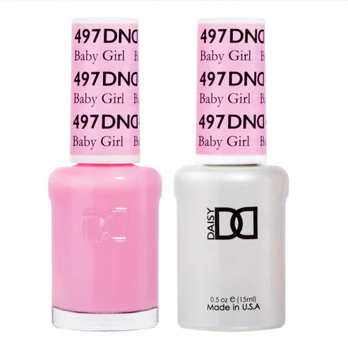 Shiny nail gel top coat-DND Duo - Baby Girl - 497