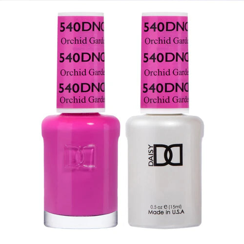 Satin nail polish overlay-DND Duo - Orchid Garden - 540