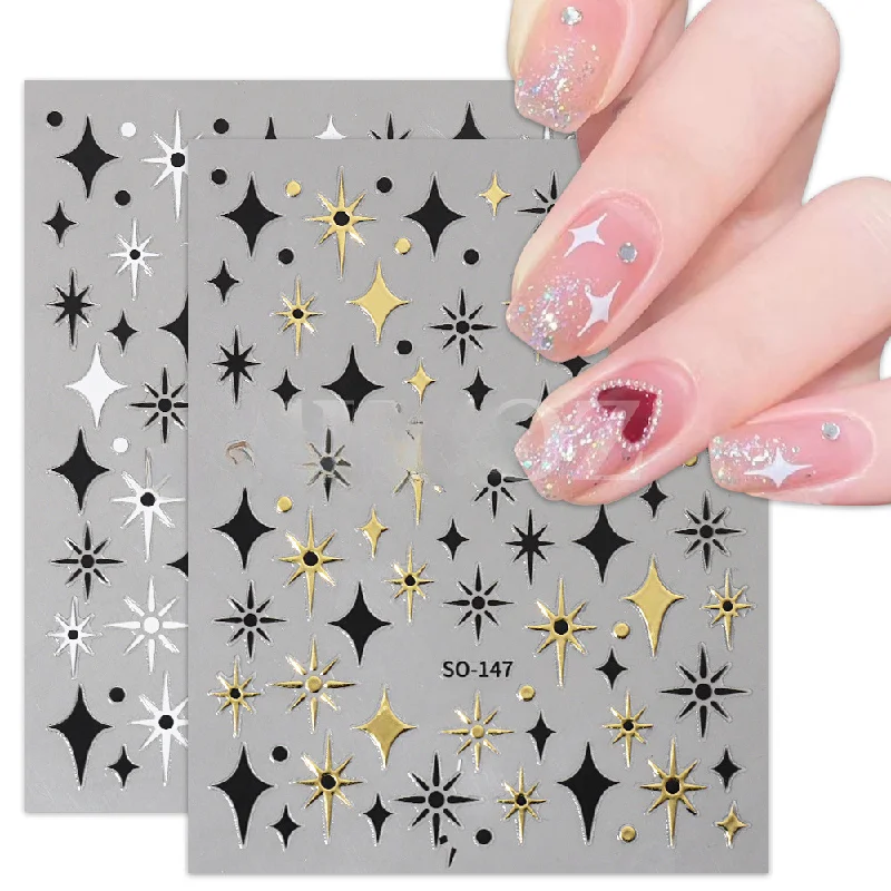 Crystal nail art gems-Wholesale Astral Nail Art Stickers