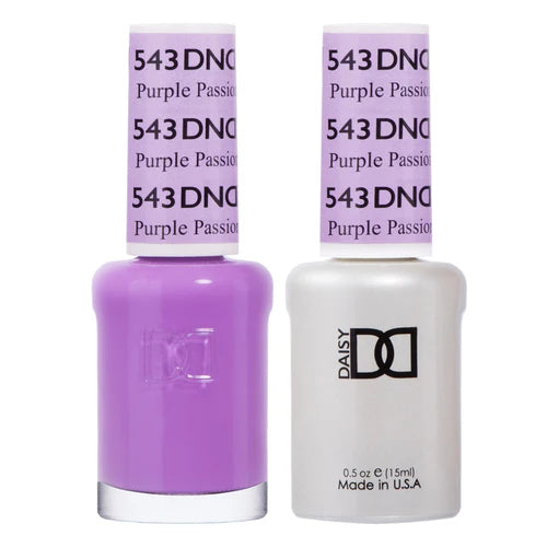 Safe nail polish remover-DND Duo - Purple Passion - 543