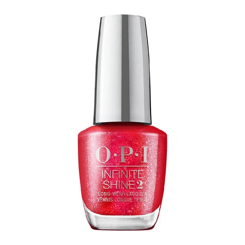 Rechargeable LED nail dryer-OPI Infinite Shine Jewel Be Bold Collection Rhinestone Red-Y