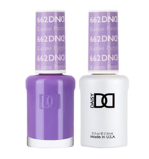 Eco-friendly nail polish-DND Duo - Kazoo Purple - 662