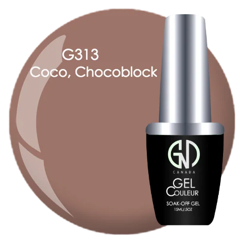 Rapid-dry nail sealant-COCO CHOCOBLOCK GND G313 ONE STEP GEL