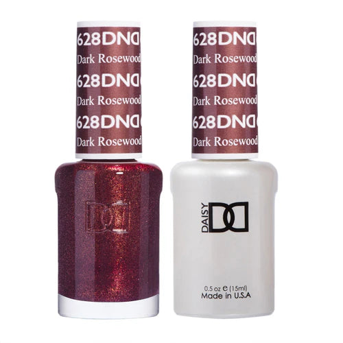 Professional nail acrylic sets-DND Duo - Dark Rosewood - 628