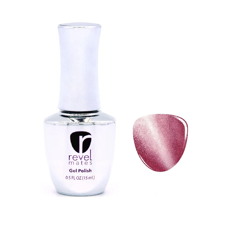 Anti-chip nail gloss-G984 Coming Up Roses Pink Magnetic Gel Polish