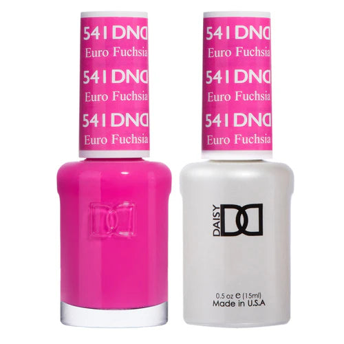 Bright nail gel colors-DND Duo - Euro Fuchsia - 541