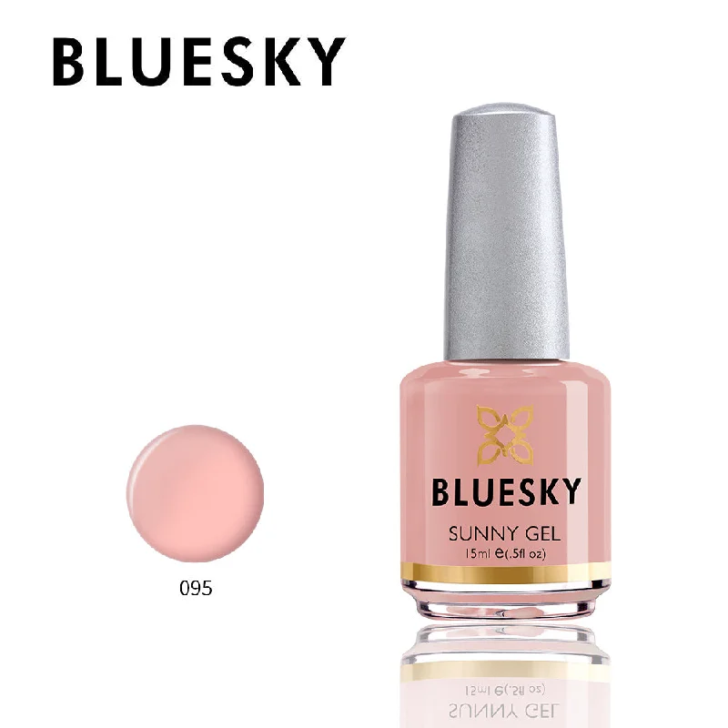 Safe nail remover liquid-Bluesky Sunny Gel 15ml nail polish 095 LATTE