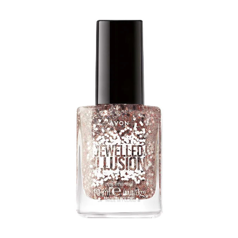 Sparkle nail art toppers-Avon True Jewelled Illusion Nail Enamel