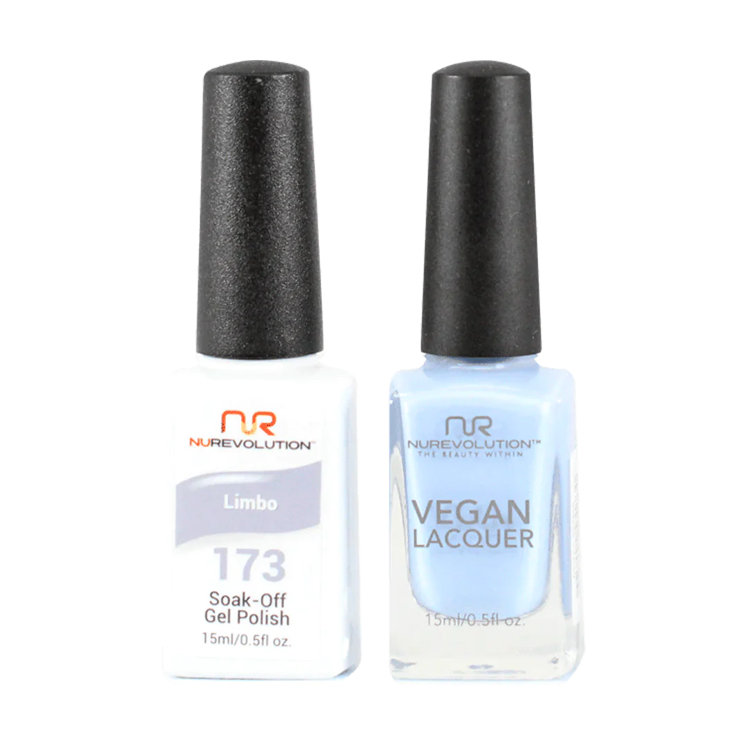 Mini nail polish packs-NuRevolution Trio Duo Gel & Lacquer 173 Limbo