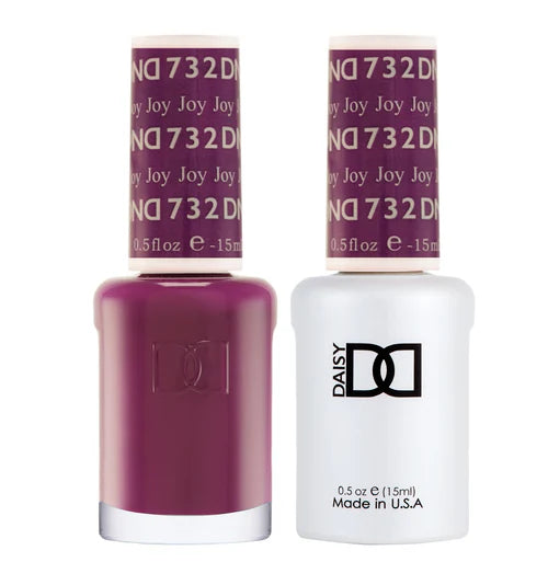 Velvet nail gel topper-DND Duo - Joy - 732