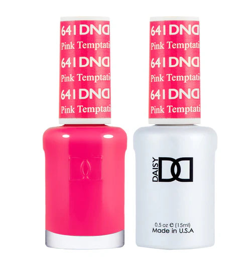 Dual-tone nail gel shades-DND Duo - Pink Temptation - 641