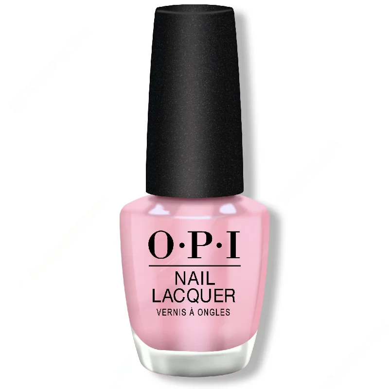 Strong nail glue-OPI Nail Lacquer - (P)Ink on Canvas 0.5 oz - #NLLA03